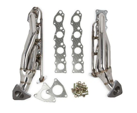 Flowtech Shorty Headers - Polished - 11147FLT